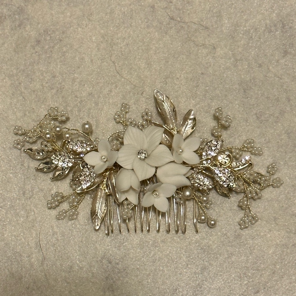 Twigs and Honey bridal comb